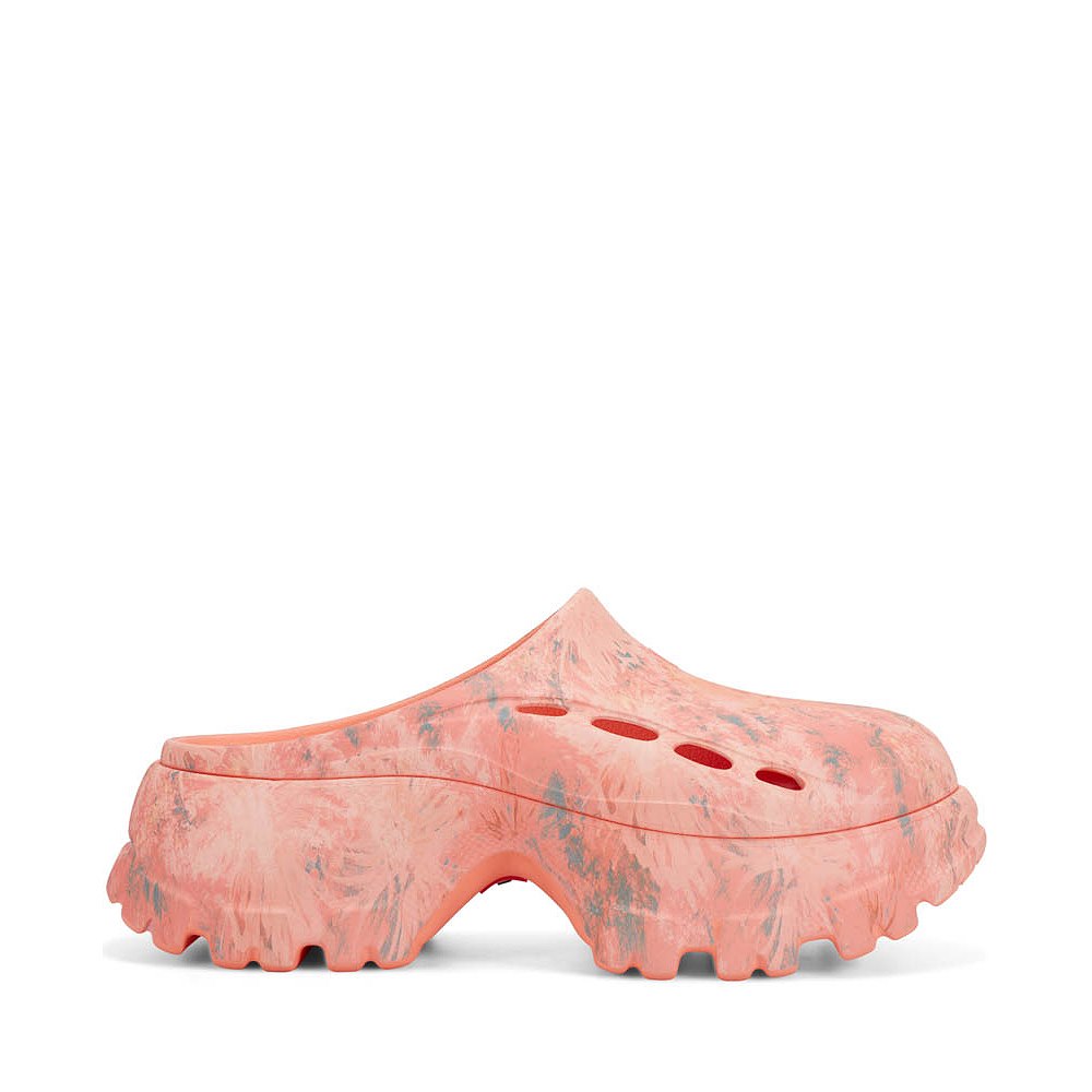 Womens Hunter Bryce Clog - Orange Tie-Dye