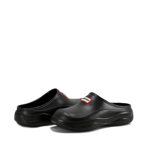 alternate view Womens Hunter Elana Clog - BlackALT1