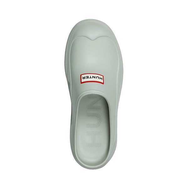 alternate view Womens Hunter Elana Clog - Light GreenALT2