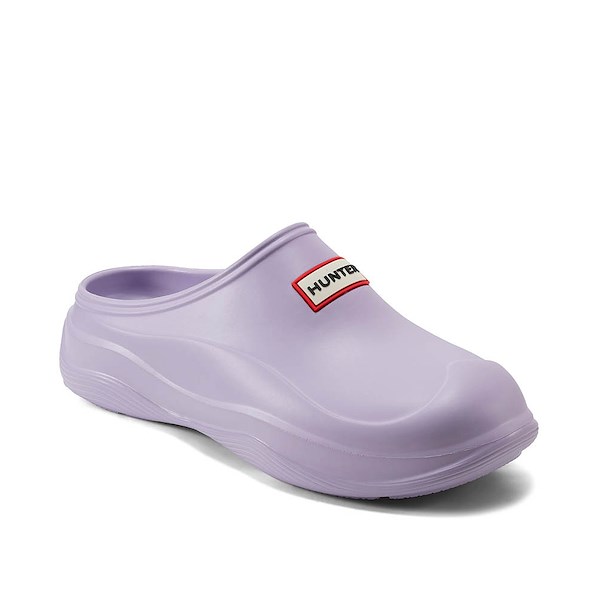 alternate view Womens Hunter Elana Clog - Light PurpleALT5