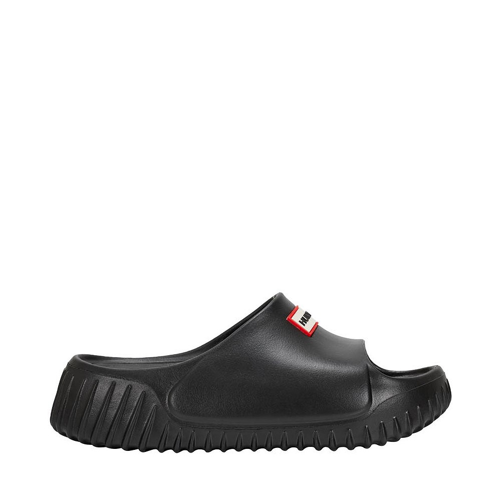 Womens Hunter Faroe Slide Sandal - Black