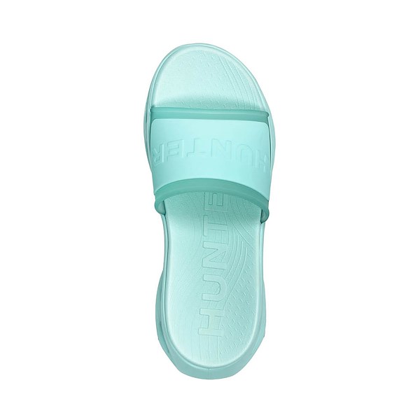 alternate view Womens Hunter Geneva Slide Sandal - Light BlueALT2