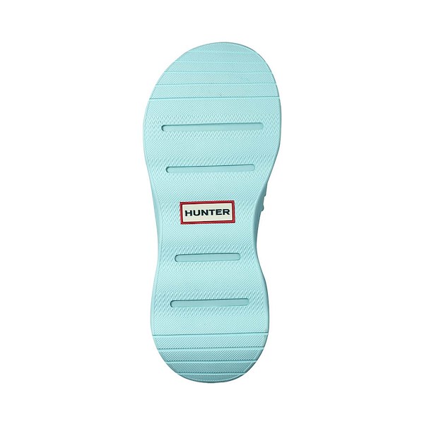alternate view Womens Hunter Geneva Slide Sandal - Light BlueALT3