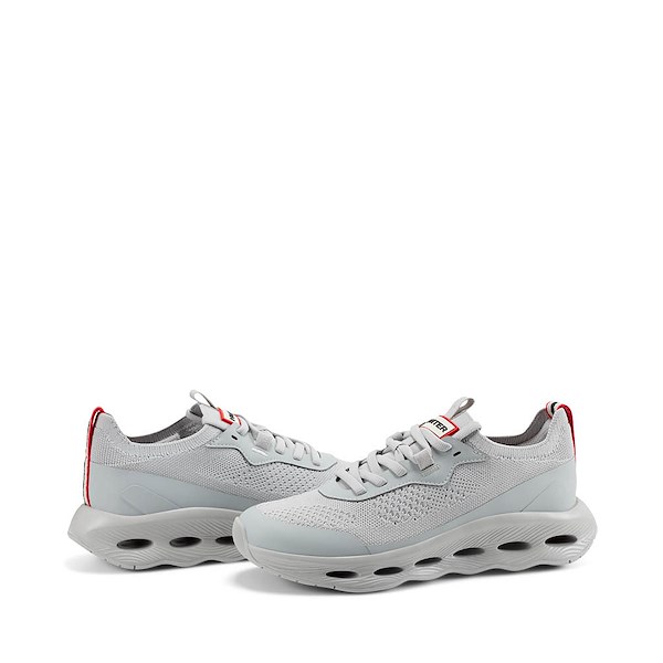 alternate view Womens Hunter Ginger Casual Sneaker - Light GrayALT1