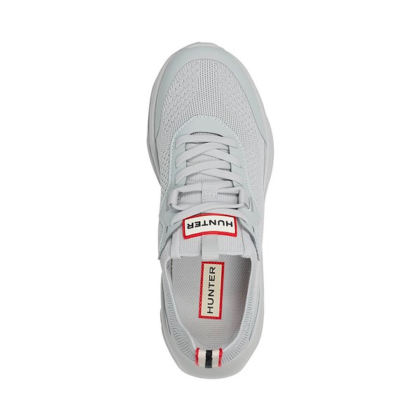 alternate view Womens Hunter Ginger Casual Sneaker - Light GrayALT2
