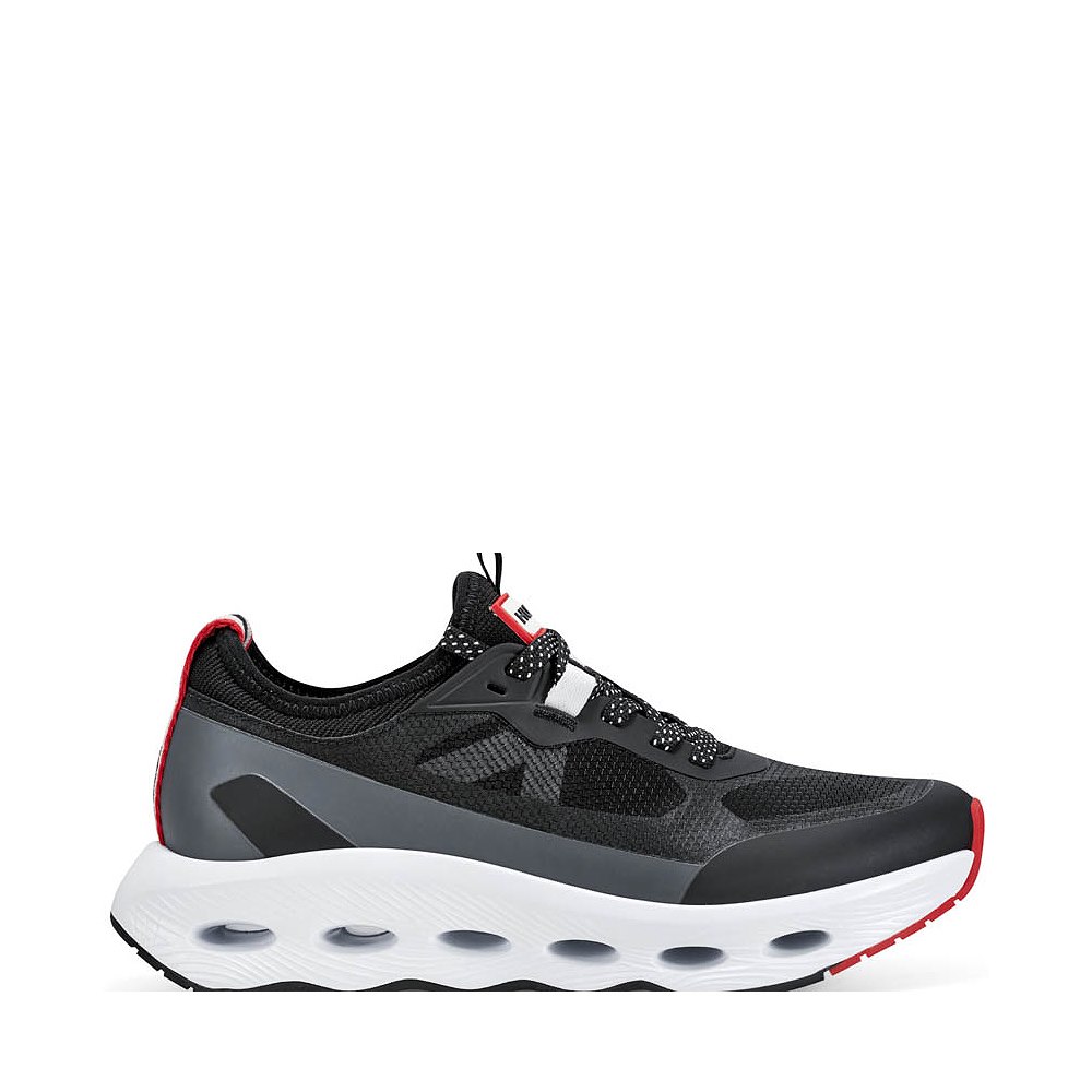 Womens Hunter Ginny Casual Sneaker - Black / White