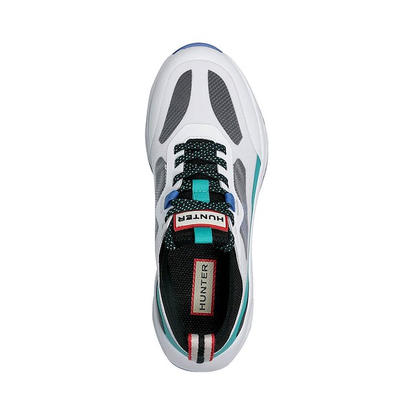 alternate view Womens Hunter Ginny Casual Sneaker - White / MulticolorALT2