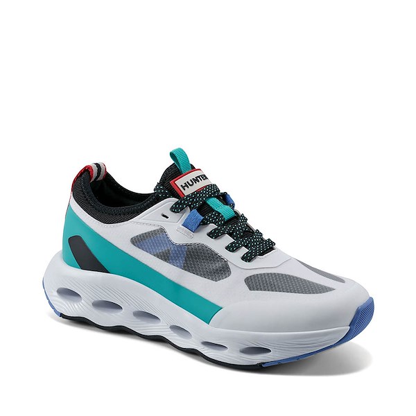 alternate view Womens Hunter Ginny Casual Sneaker - White / MulticolorALT5