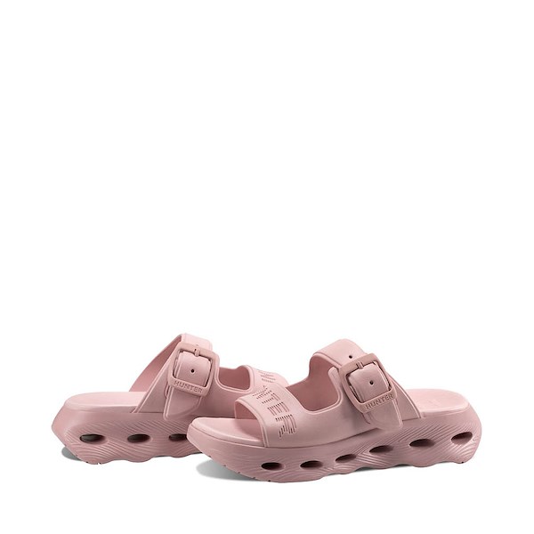 alternate view Womens Hunter Greta Slide Sandal - Light PinkALT1