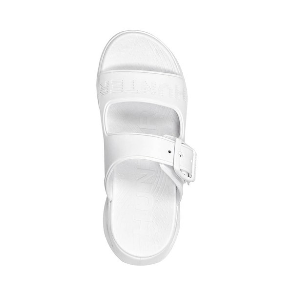alternate view Womens Hunter Greta Slide Sandal - WhiteALT2