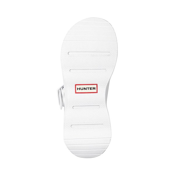 alternate view Womens Hunter Greta Slide Sandal - WhiteALT3