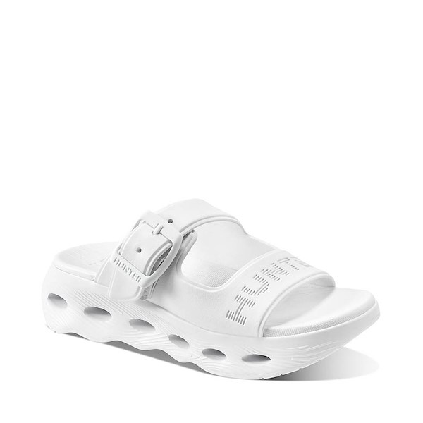 alternate view Womens Hunter Greta Slide Sandal - WhiteALT5