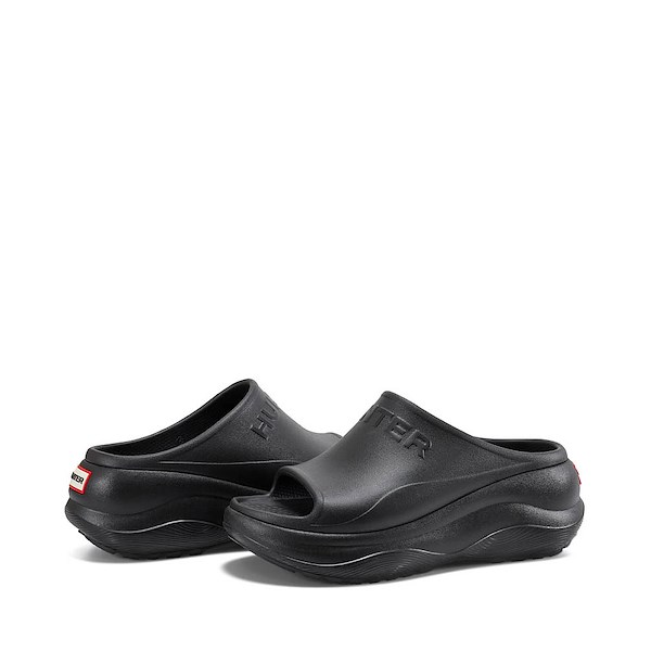 alternate view Womens Hunter Haddie Sandal - BlackALT1