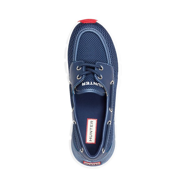 alternate view Womens Hunter Sasa Slip-On Casual Flat - Dark BlueALT2