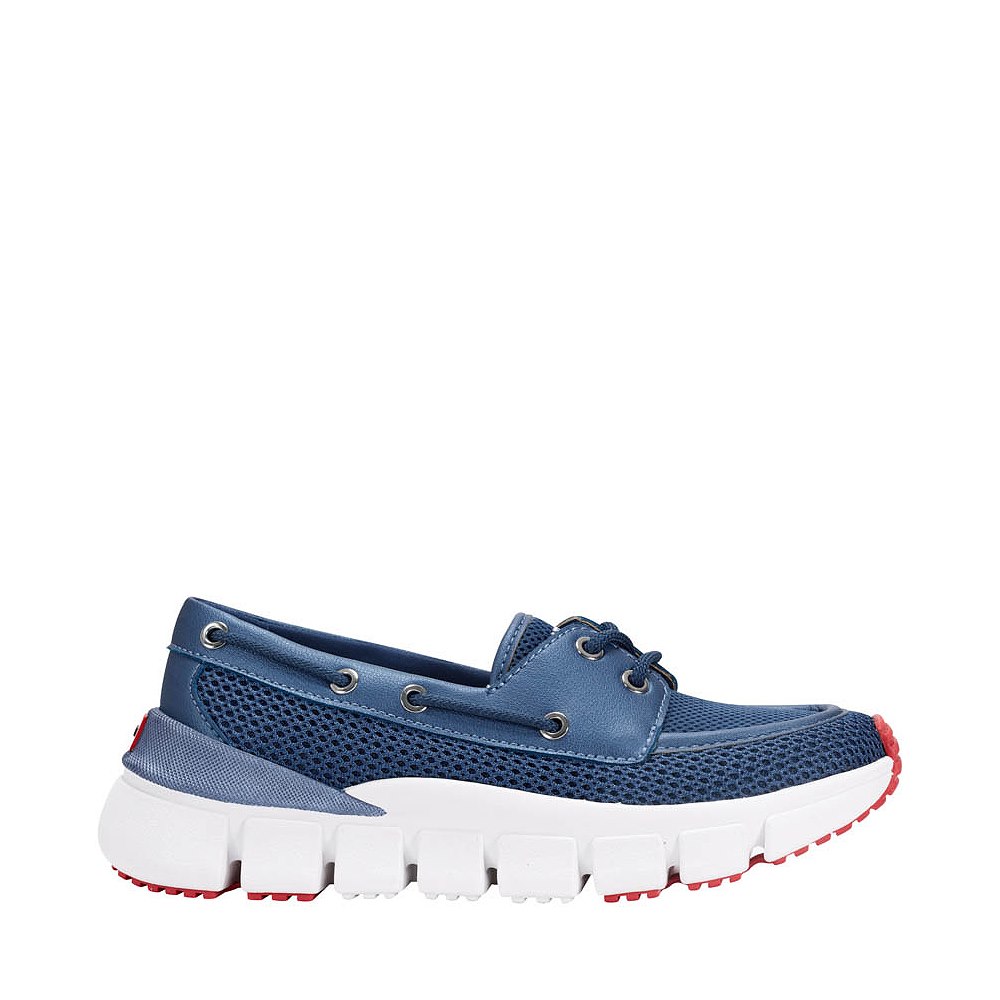 Womens Hunter Sasa Slip-On Casual Flat - Dark Blue