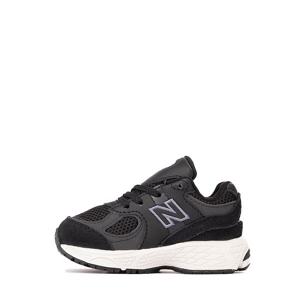 alternate view New Balance 2002 Athletic Shoe - Baby / Toddler - Black / PhantomALT1