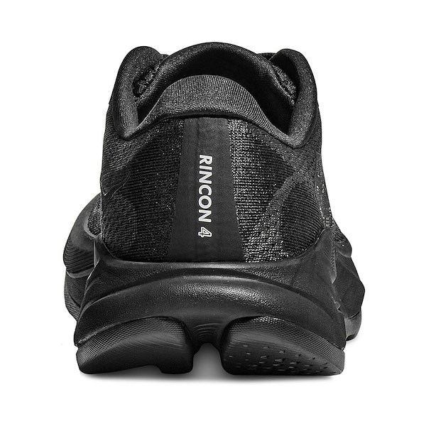 alternate view Mens HOKA Rincon 4 Athletic Shoe - Black / BlackALT4