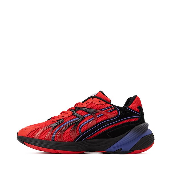alternate view Mens PUMA Inverse Rev Athletic Shoe - PUMA Red / Dark Amethyst / PUMA BlackALT1