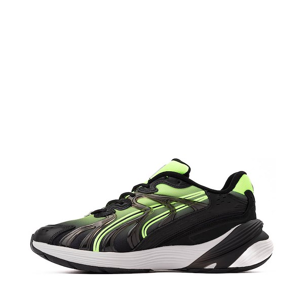 alternate view Mens PUMA Inverse Mutant Athletic Shoe - PUMA Black / Green GlareALT1