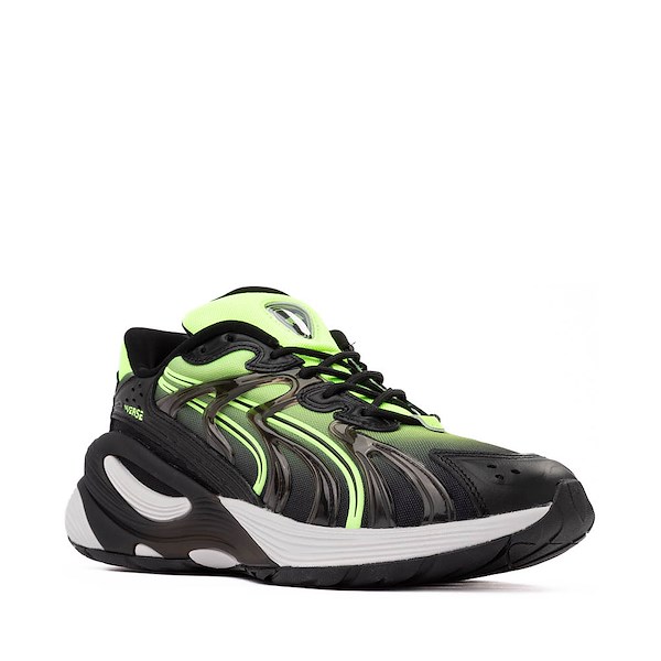 alternate view Mens PUMA Inverse Mutant Athletic Shoe - PUMA Black / Green GlareALT5