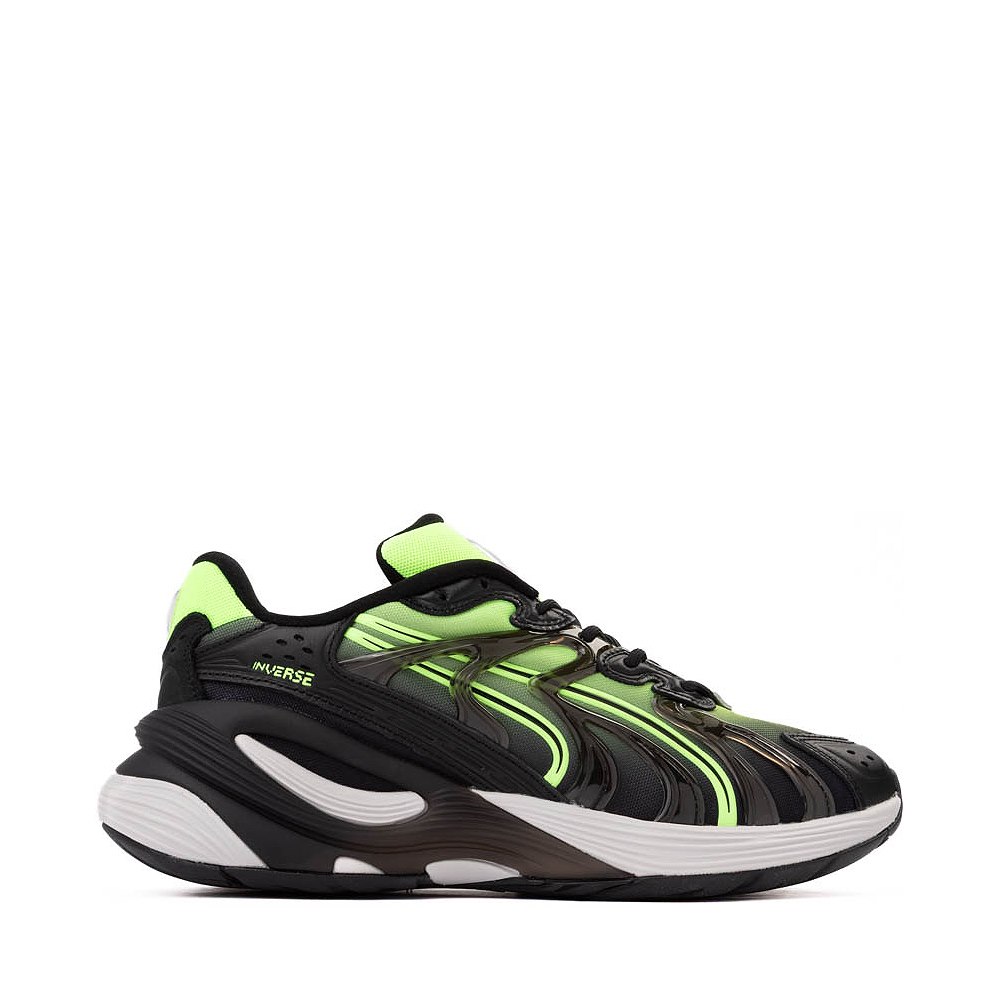 Mens PUMA Inverse Mutant Athletic Shoe - PUMA Black / Green Glare