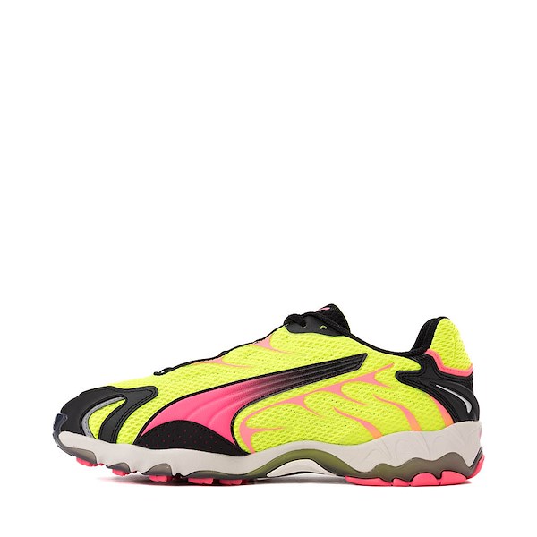 alternate view Mens PUMA Inhale Athletic Shoe - Yellow Alert / Sun StruckALT1