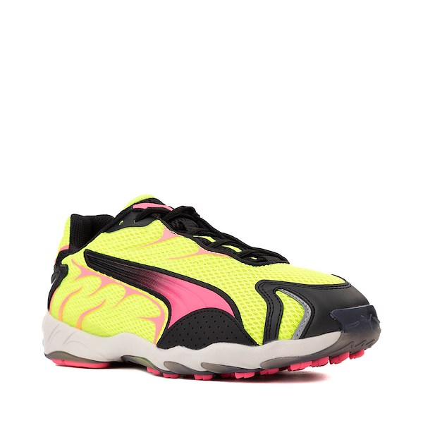 alternate view Mens PUMA Inhale Athletic Shoe - Yellow Alert / Sun StruckALT5