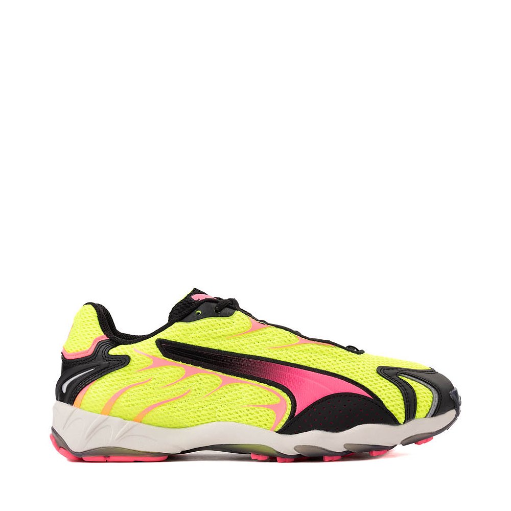 Mens PUMA Inhale Athletic Shoe - Yellow Alert / Sun Struck