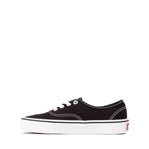 alternate view Vans Authentic Skate Shoe - Big Kid - BlackALT1