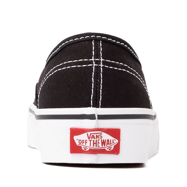 alternate view Vans Authentic Skate Shoe - Big Kid - BlackALT4