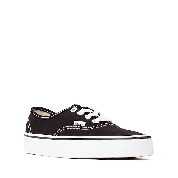 alternate view Vans Authentic Skate Shoe - Big Kid - BlackALT5