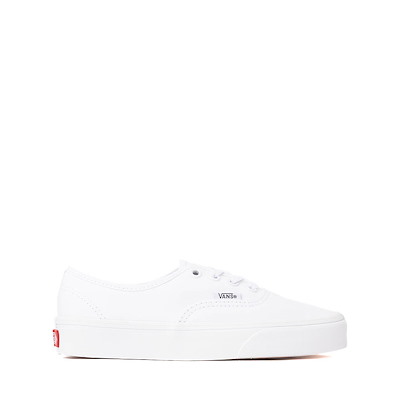 Main view of Vans Authentic Skate Shoe - Big Kid - True White