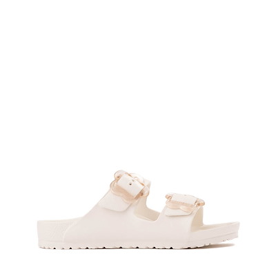 Main view of Birkenstock Arizona EVA Flower Slide Sandal - Little Kid - Eggshell