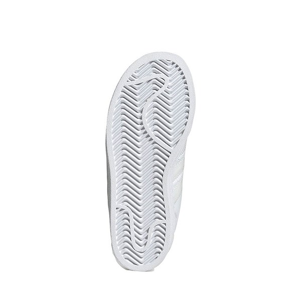 alternate view adidas Superstar LED Lights Comfort Closure Elastic Laces Athletic Shoe - Little Kid - White / White / WhiteALT3