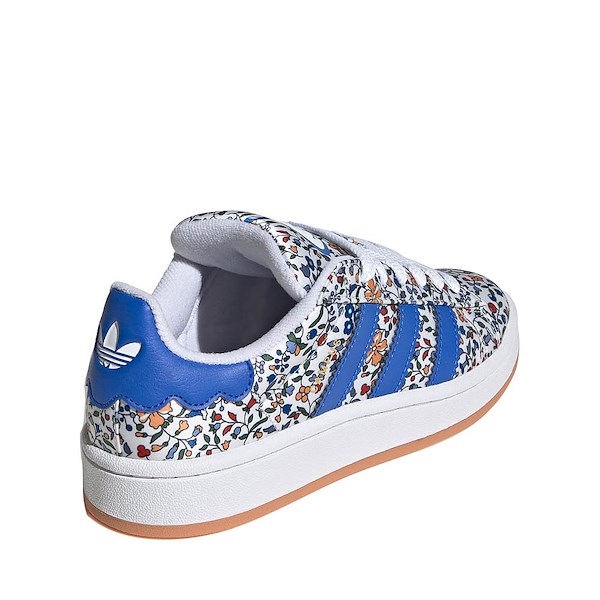 alternate view adidas x Liberty London Campus '00s Athletic Shoe - Big Kid - Blue / Multicolor / Off WhiteALT4