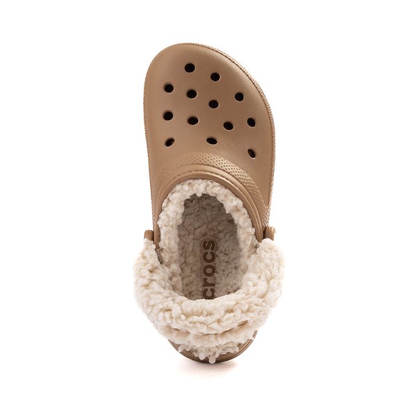 alternate view Crocs Classic Fleece-Lined Clog - SepiaALT2