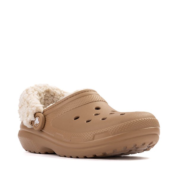 alternate view Crocs Classic Fleece-Lined Clog - SepiaALT5