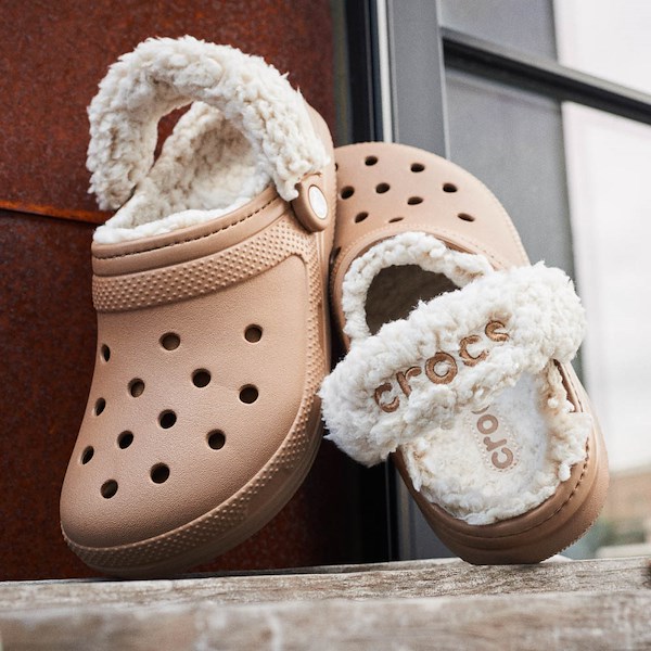 Crocs Classic Fleece-Lined Clog - Sepia