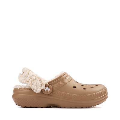 Main view of Crocs Classic Fleece-Lined Clog - Sepia