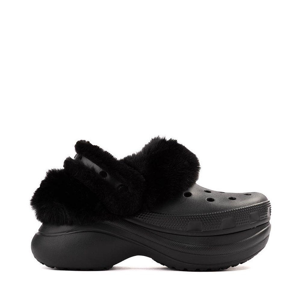 Womens Crocs Bae Lined Platform Clog - Black