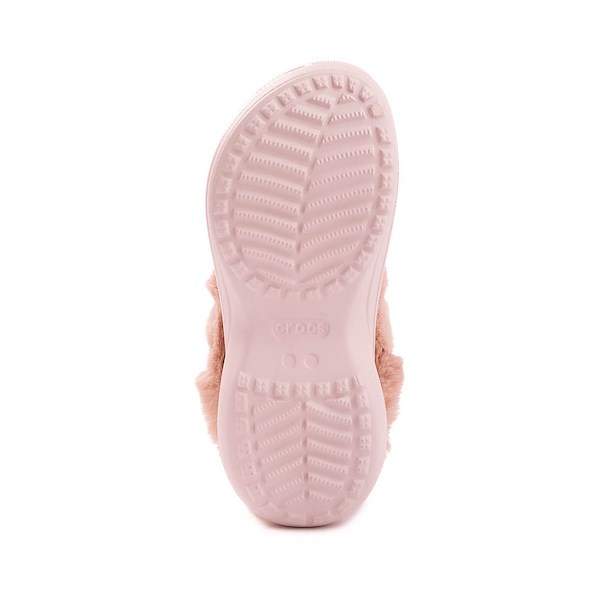 alternate view Womens Crocs Bae Lined Platform Clog - QuartzALT3