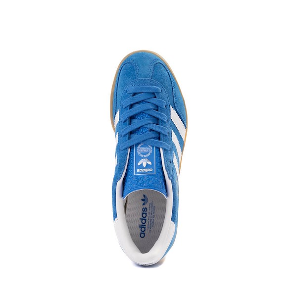 alternate view adidas Gazelle Indoor Athletic Shoe - Big Kid - Bluebird / White / GumALT2