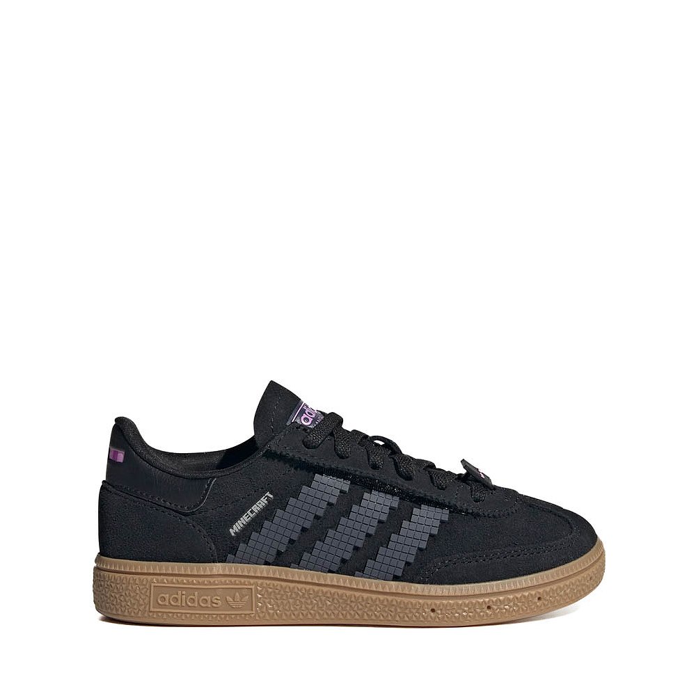 adidas x Minecraft Handball Spezial Athletic Shoe - Big Kid - Core Black / Gum