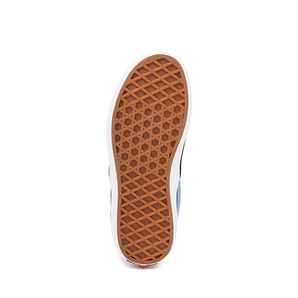 alternate view Vans Slip-On Checkerboard Skate Shoe - Little Kid - Heritage BlueALT3