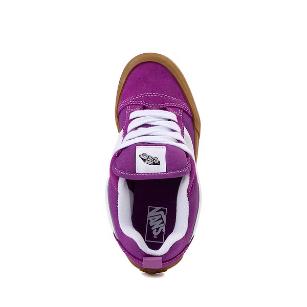 alternate view Vans Knu Skool Skate Shoe - Big Kid - Willowherb Purple / GumALT2