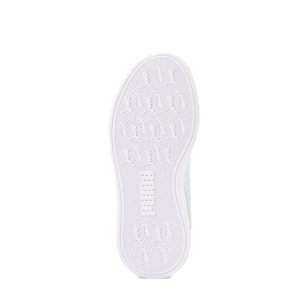 alternate view PUMA Carina 3.0 Friendship Bracelet Athletic Shoe - Little Kid / Big Kid - White / Aqua / PinkALT3