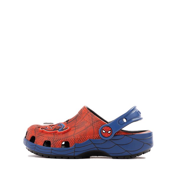 alternate view Marvel Crocs Spider-Man Classic Clog - Little Kid / Big Kid - Red / MulticolorALT1