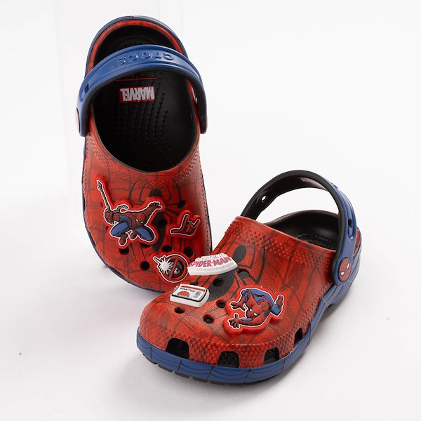 alternate view Marvel Crocs Spider-Man Classic Clog - Little Kid / Big Kid - Red / MulticolorHERO