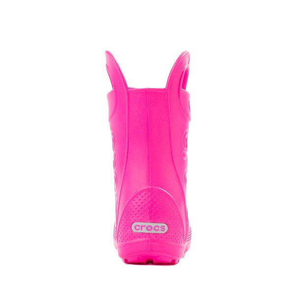 alternate view Crocs Handle It Rain Boot - Little Kid - Pink CrushALT4