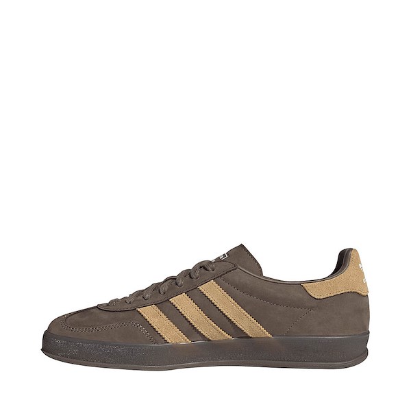 alternate view Mens adidas Gazelle Indoor Athletic Shoe - Cargo Brown / Golden Beige / WhiteALT1